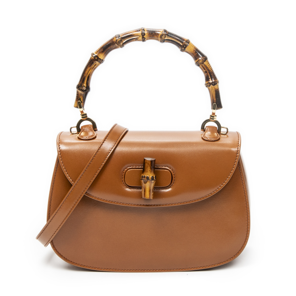 Gucci Small Bamboo Top Handle Flap